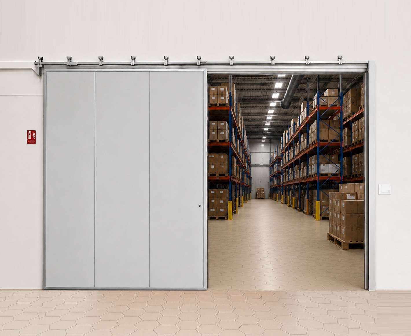F61 Fire-resistant sliding door