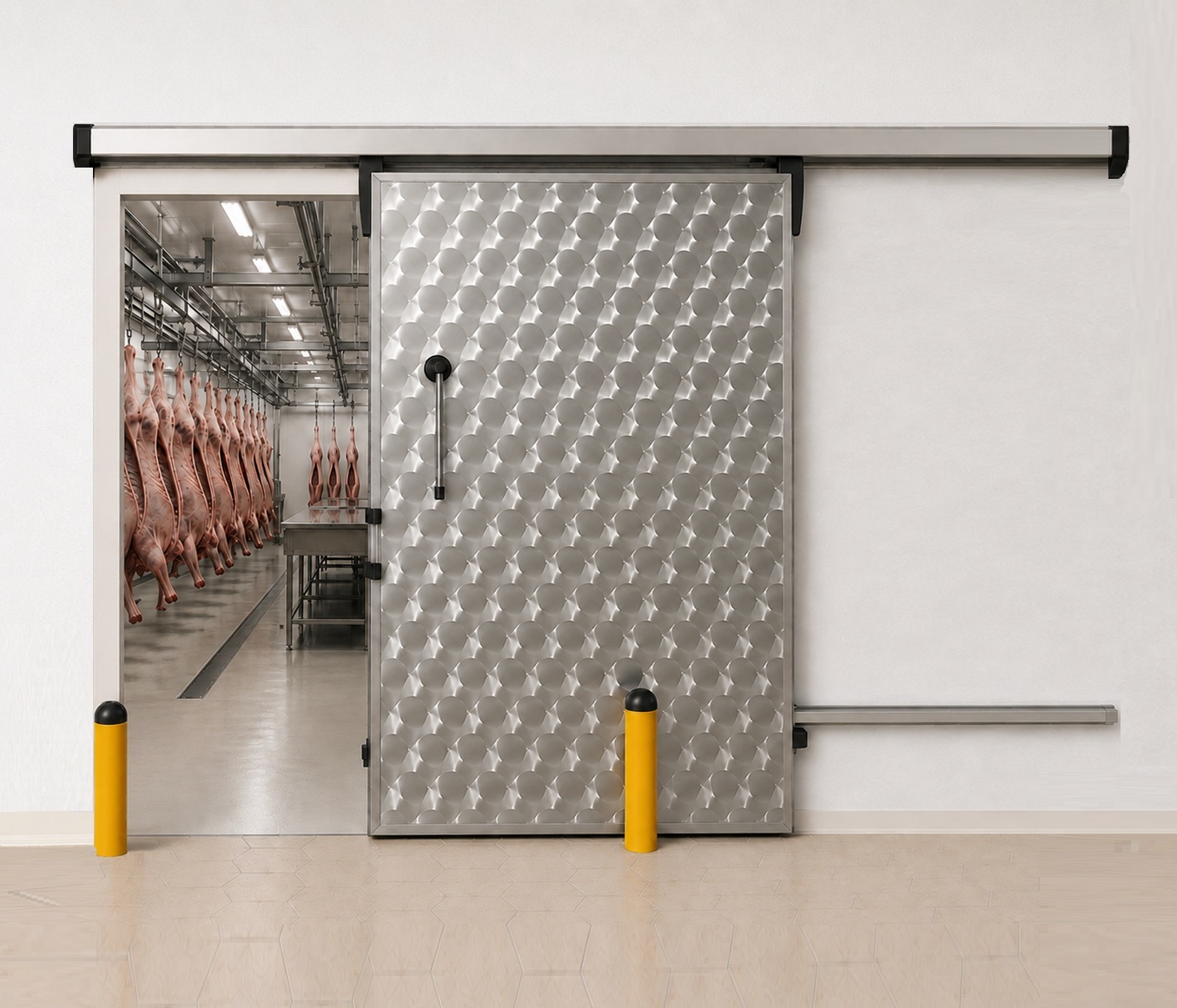 K11 Cold room sliding door (Stainless steel front)
